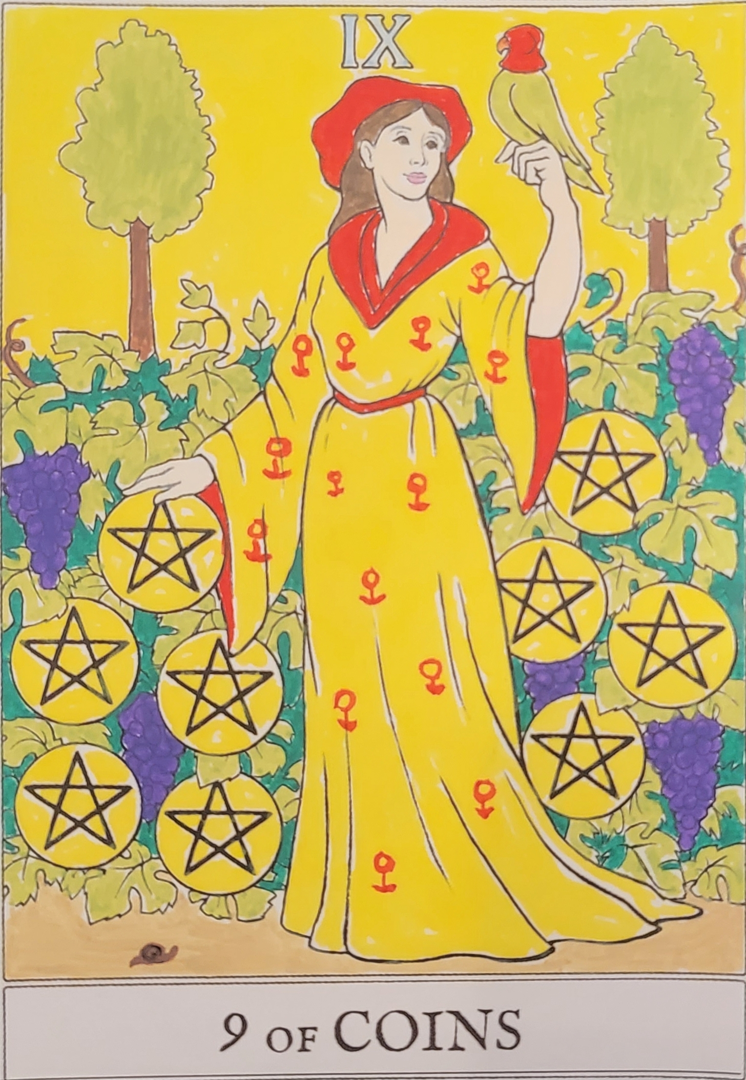 The 9 of Pentacles