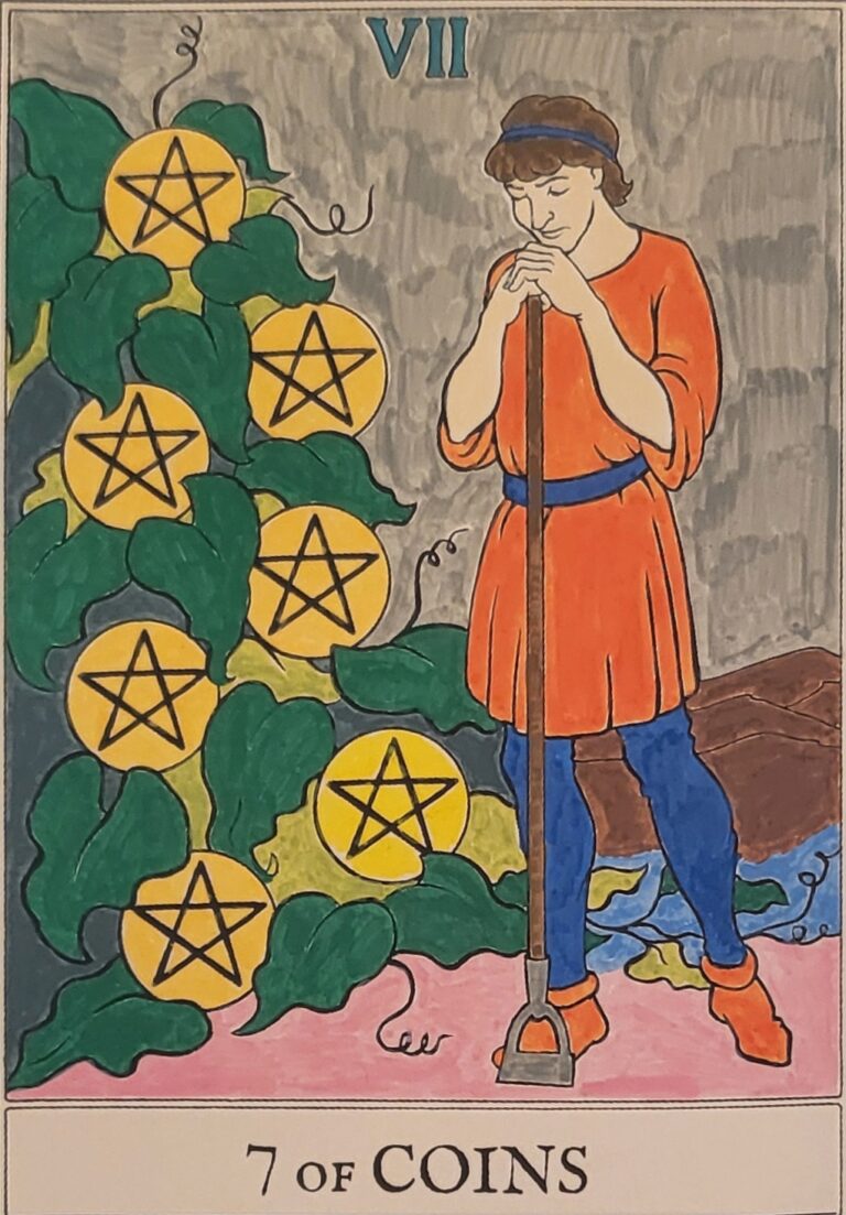 January 13, 2024 - 7 of Pentacles